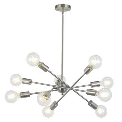 Lustre sphérique spoutnik 10 lumières Tekamah