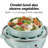 Hamilton Beach 3-in-1 Egg Cooker, Hard-Boiled, Poached, Omelets, 7 Egg Capacity, Mint Color, 25504G