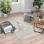 Tapis taupe chaud / bleu bébé-60607700