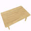 Table à manger - Structure en bois massif, table à manger moderne et minimaliste pour cuisine, salle à manger, salon-85589644