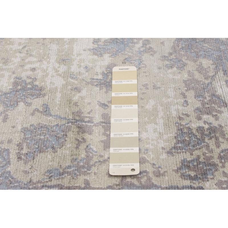 Mika Viscose Floral Indoor Rug