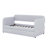 Upholstered Daybed Sofa Bed Twin Size With Trundle Bed And Wood Slat-790750538