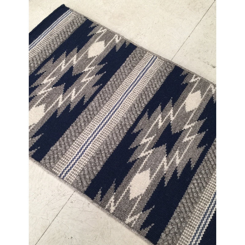 Etta Wool Southwestern Indoor Rug, Rectangle 5' x 7'6"