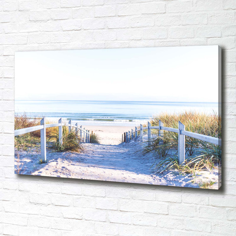 Coastal Dunes - Wrapped Canvas Print