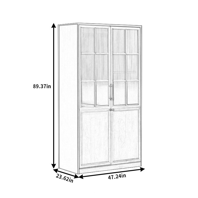 Simple And Retro Wardrobe