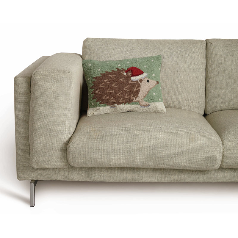Christmas Animal Print Throw Pillow