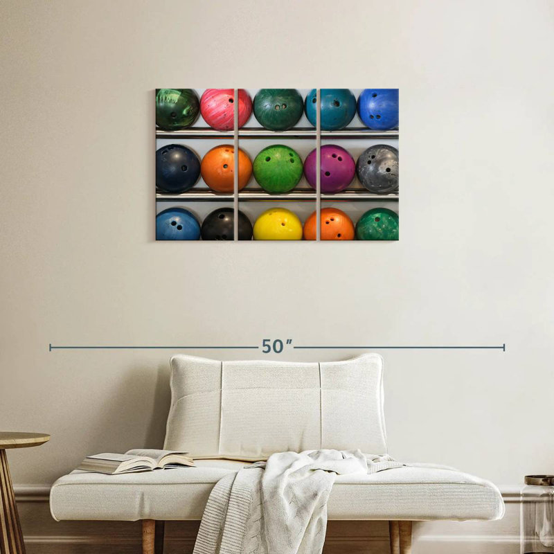 Sireci Bowling Balls, 20" H x 33" W