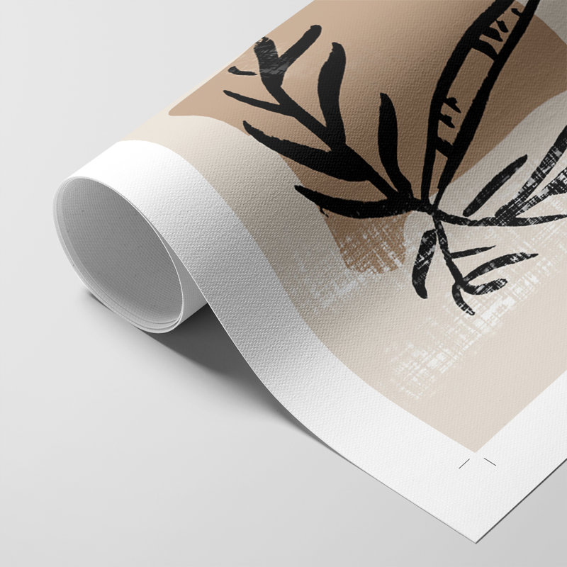 Soft Palms I - Impression sur toile seulement - NON CADRE, H 60 po x l 40 po