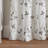 Botanical Embroidery Sheer Curtain Panel Pair White-2085522727-2085570619