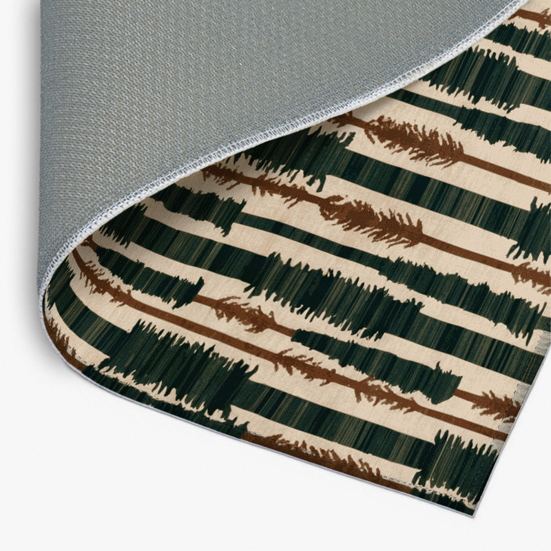 Tapis vert d'intérieur et d'extérieur Botanical, Rectangulaire 2 pi x 3 pi
