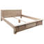 Railway Lacquered Super King Bed Frame-65240126