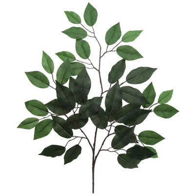 24" Ficus Spray W/ 42 Leaves Faux