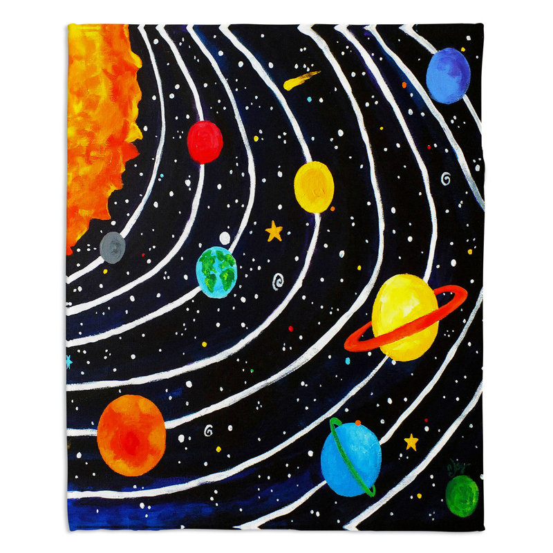  Couverture Solar System IV, 68 po x 80 po
