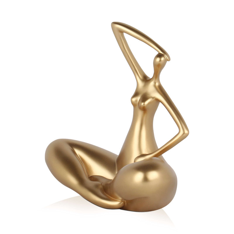 People Statue, Gold