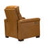Fauteuil inclinable électrique en cuir véritable l 36,02 po Westdale avec pieds en bois massif-1456804280