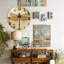 Horloge murale libellule horloge murale rétro 12 po