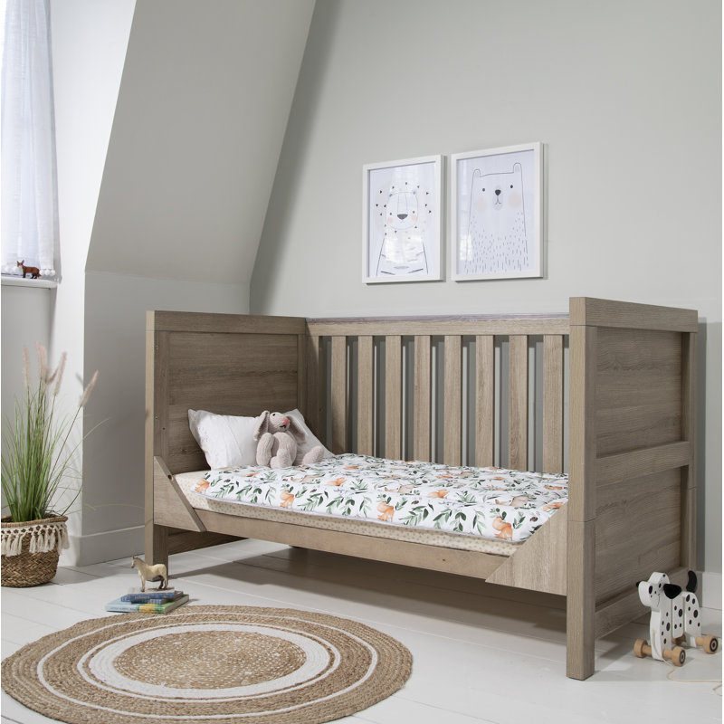 Tutti Bambini Modena 3-in-1 Cot Bed, Oak