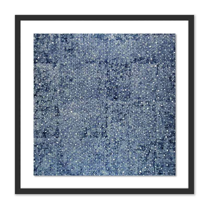 Moroccan Night par Brad Ellis - Reproduction d'art graphique sur papier encadré, Noir