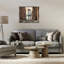 «Cityscape with Bridge View», art mural encadré flottant par Matthew Daniels-505927654-505927641