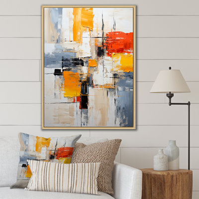 Deconstructed Colorfields Minimal Abstract - Abstract Painting Wall Art