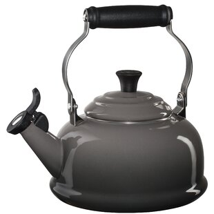 Viking 1.05 Qt. Stainless Steel Teapot with Strainer Basket 