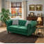 Canapé 65 po en tissu d'ameublement Chesterfield-1712768166