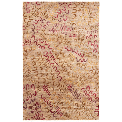 Horseshoe Spice Hand Knotted Jute Rug