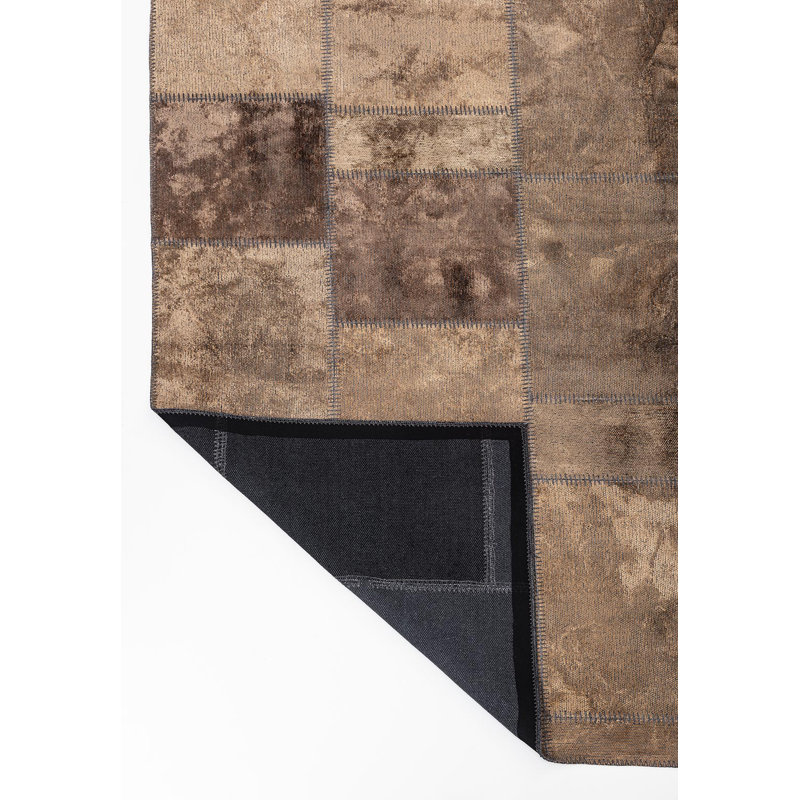 Transitional Solid Patchwork, Rectangle 6'7" x 8'3"