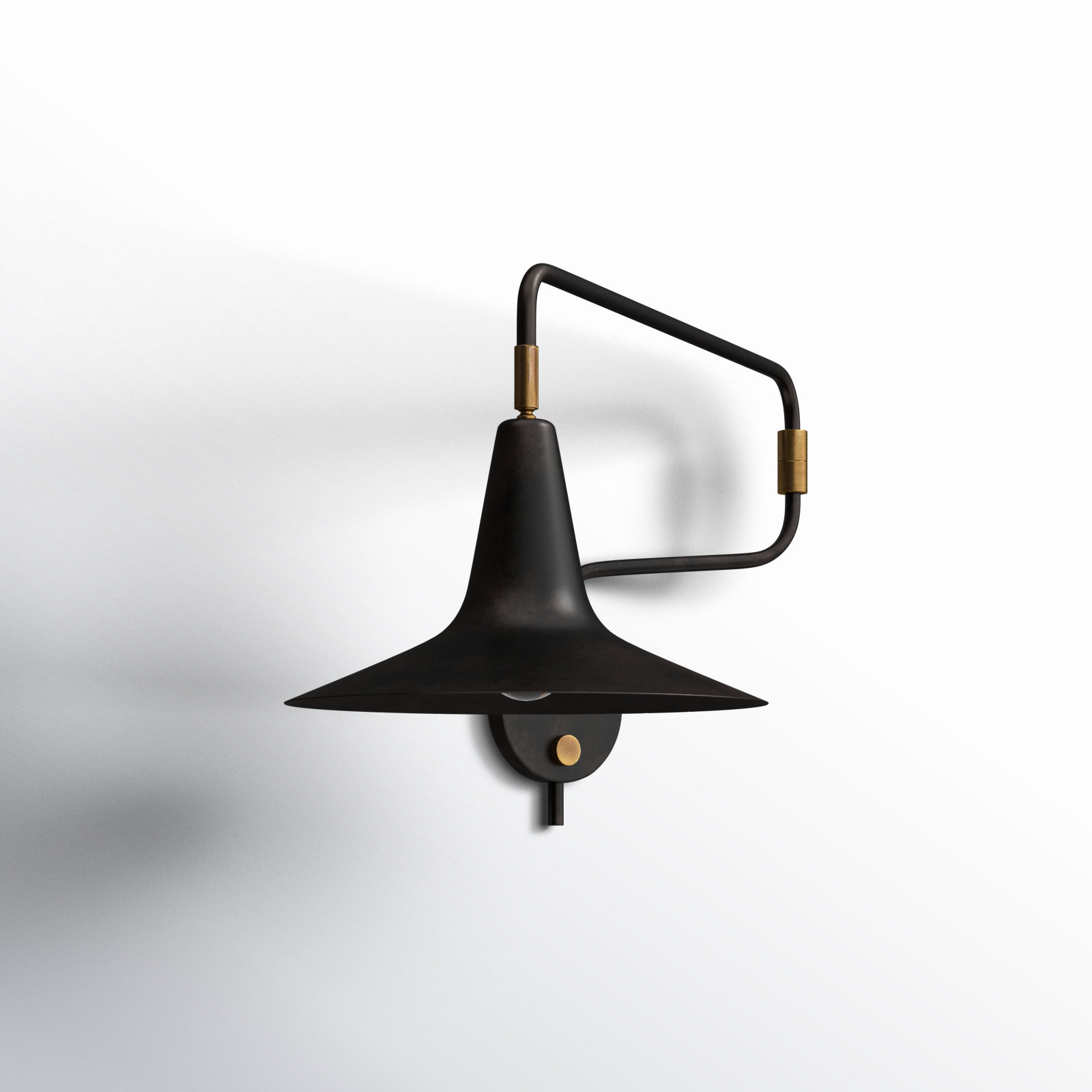 Rowen Single Light Armed Sconce