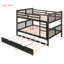 Convertible Bunk Bed With Trundle-1063347436