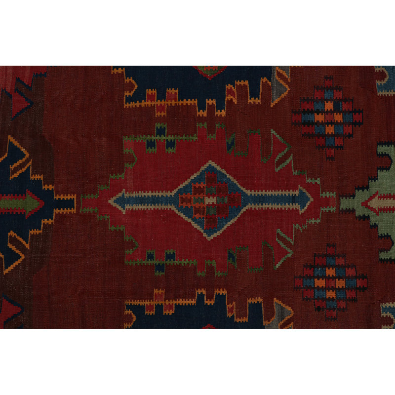 Hand Knotted Wool Area Rug