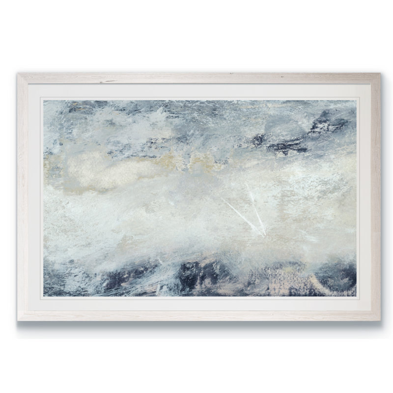 « hushed v » par paul cezanne-cadre photo, reproduction d’art, H 22 po x l 30 po x P 2 po, Impression encadrée, érable