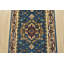 Tapis oriental en laine noué à la main 2 pi 7 po x 7 pi Heriz