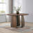 54" Round Pedestal Dining Table-1991659550
