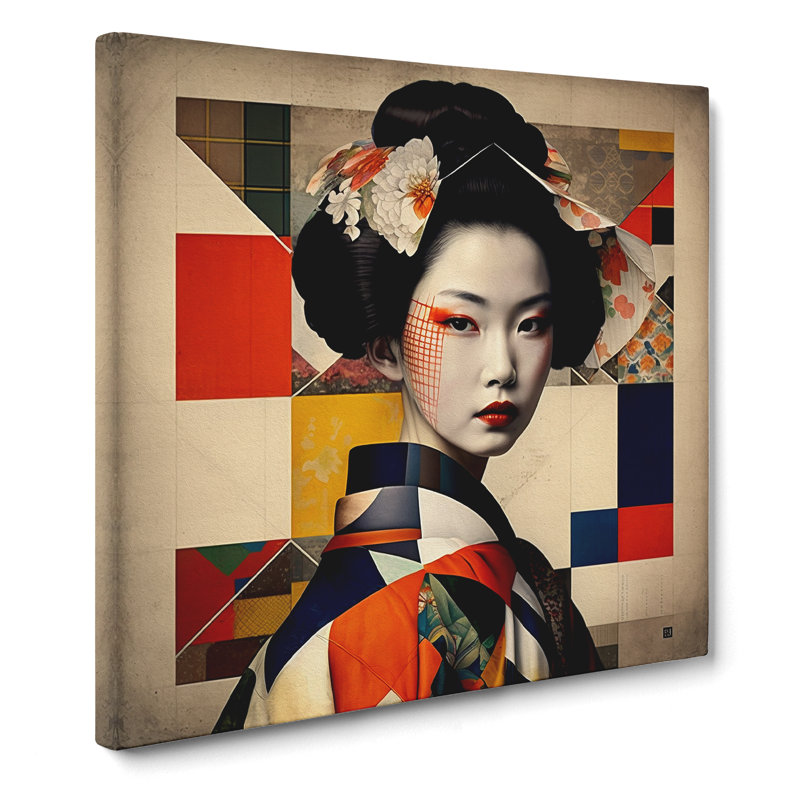 Modern Wall Art - Wrapped Canvas, 50cm H x 50cm W x 3cm D