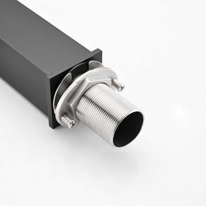 Bathroom Faucet Single Hole, Single Handle Stainless Steel Faucet For Bathroom Sink With Deckplate And Drain Assembly