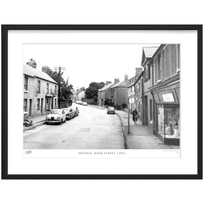 Ibstock, Main Street C1965 1 Piece Single Picture Frame Wall Art