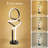 Modern Double Spiral LED Table Lamp With Dimmable Warm Light