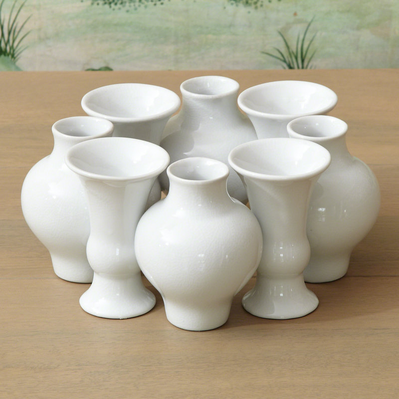 Couronne de Chinoise - blanc craquelé