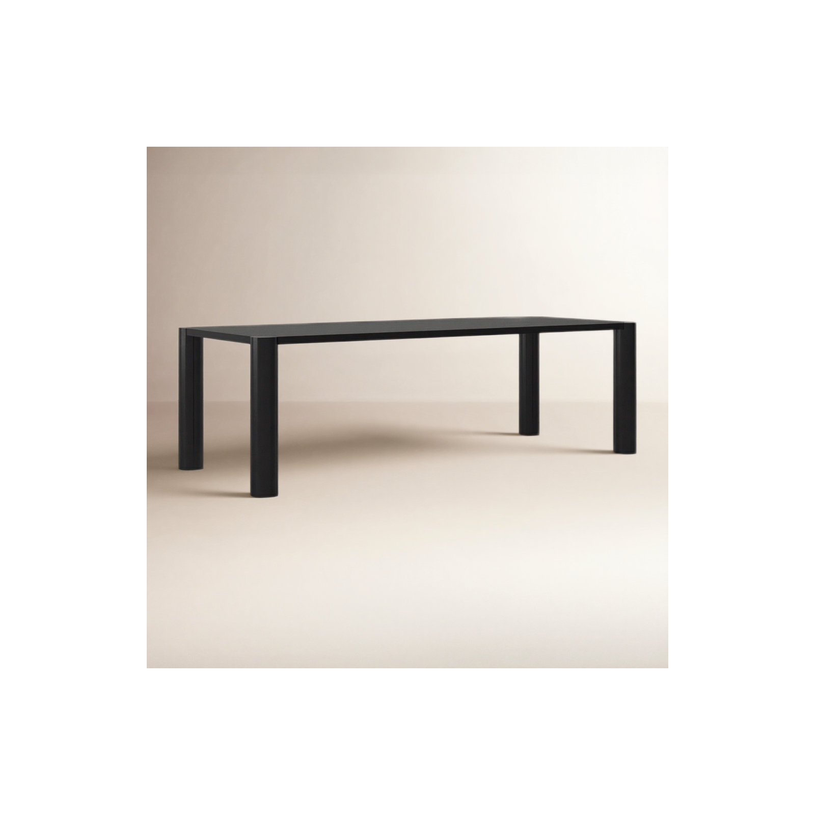 Channing Dining Table, Black, 39" W x 96" L