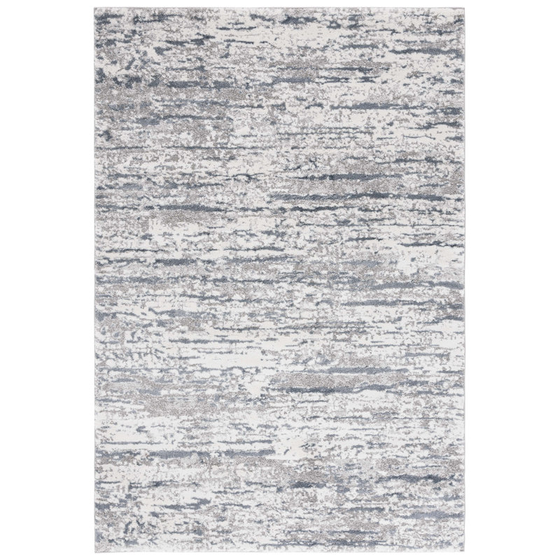 Bloxson Performance Abstract Rug, Rectangle 4'5" x 6'5"