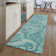 Premium Machine Washable Arnette Turquoise Rug