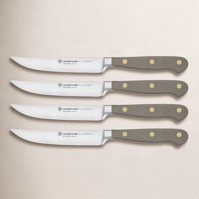 WÜSTHOF Classic Color 4-Piece Steak Knife Set