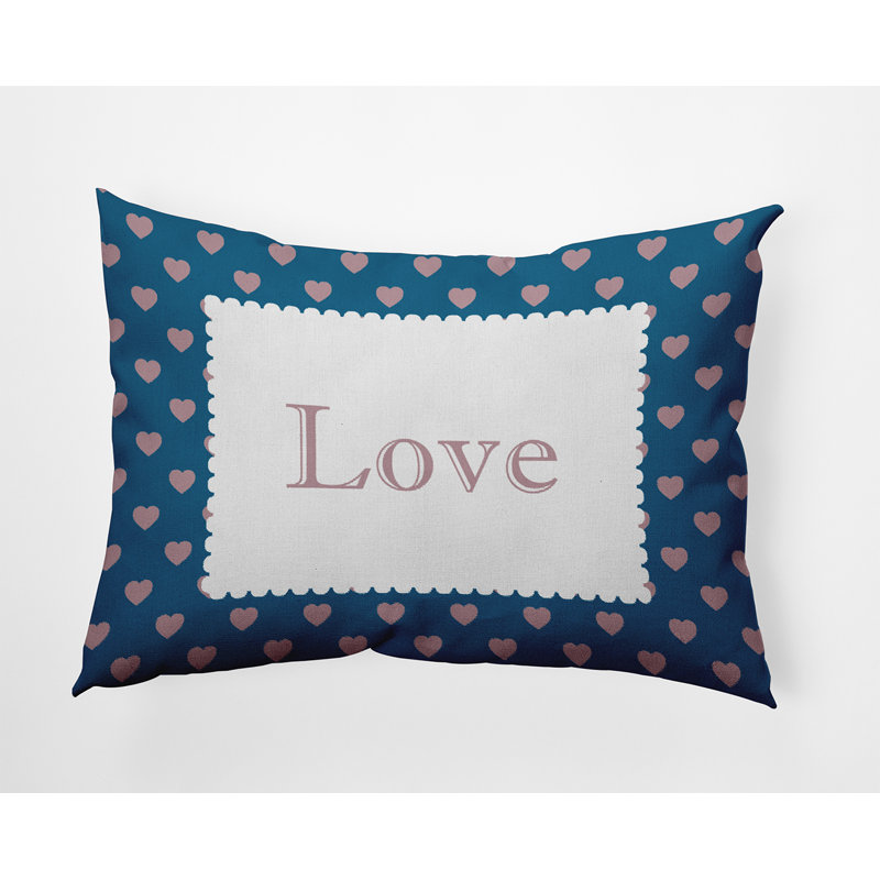 Reversible Throw Pillow, 14" H x 20" W, Rectangle