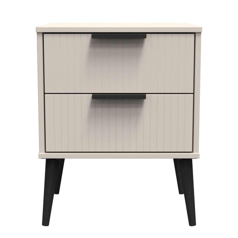 Beranda 45cm W Manufactured Wood Bedside Table
