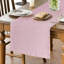 Pink Spring Table Runner 40x180 cm | Valentine's Day Seasonal Machine Washable Kitchen Dining Table Decoration for Home Party Decor