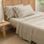 Drap plat 100% coton délavé Bestouch Bestouch-115234735-115234737