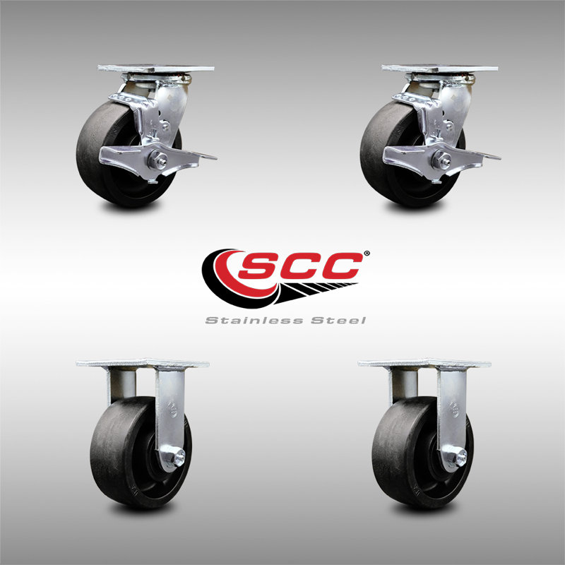 Gla Filled Caster Set with Ball Bearings