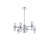 Goodwater 13 - Light Dimmable LED Sputnik Modern Linear Chandelier-1799925035