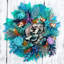 Couronne de sirène en faux vitrail